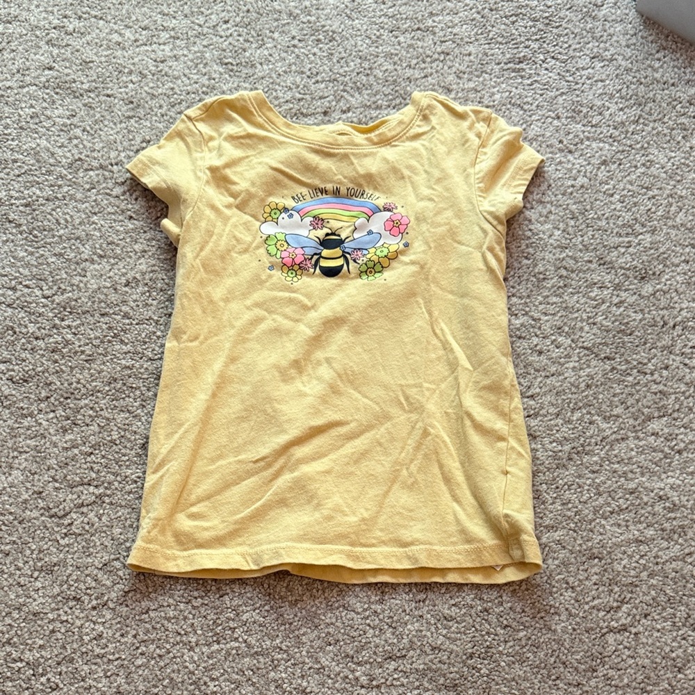 GAP Yellow Bee Graphic Kids Tee